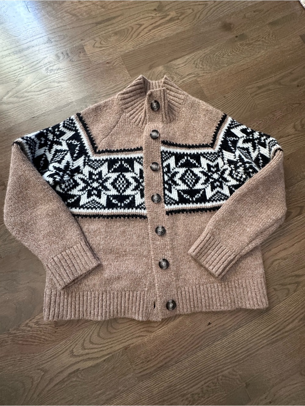 NWOT OLD NAVY FAIR ISLE CARDIGAN